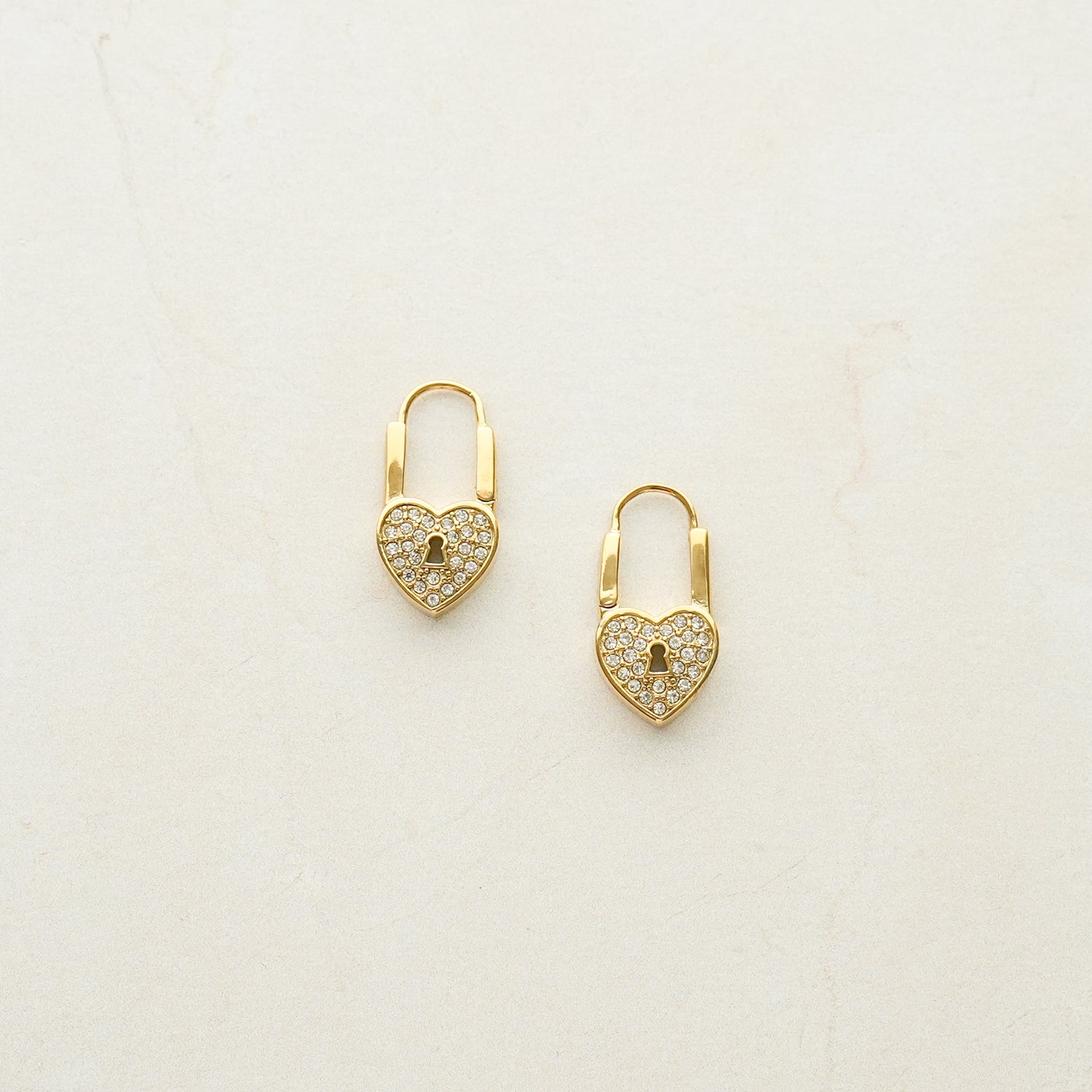 Diamond Love Earrings