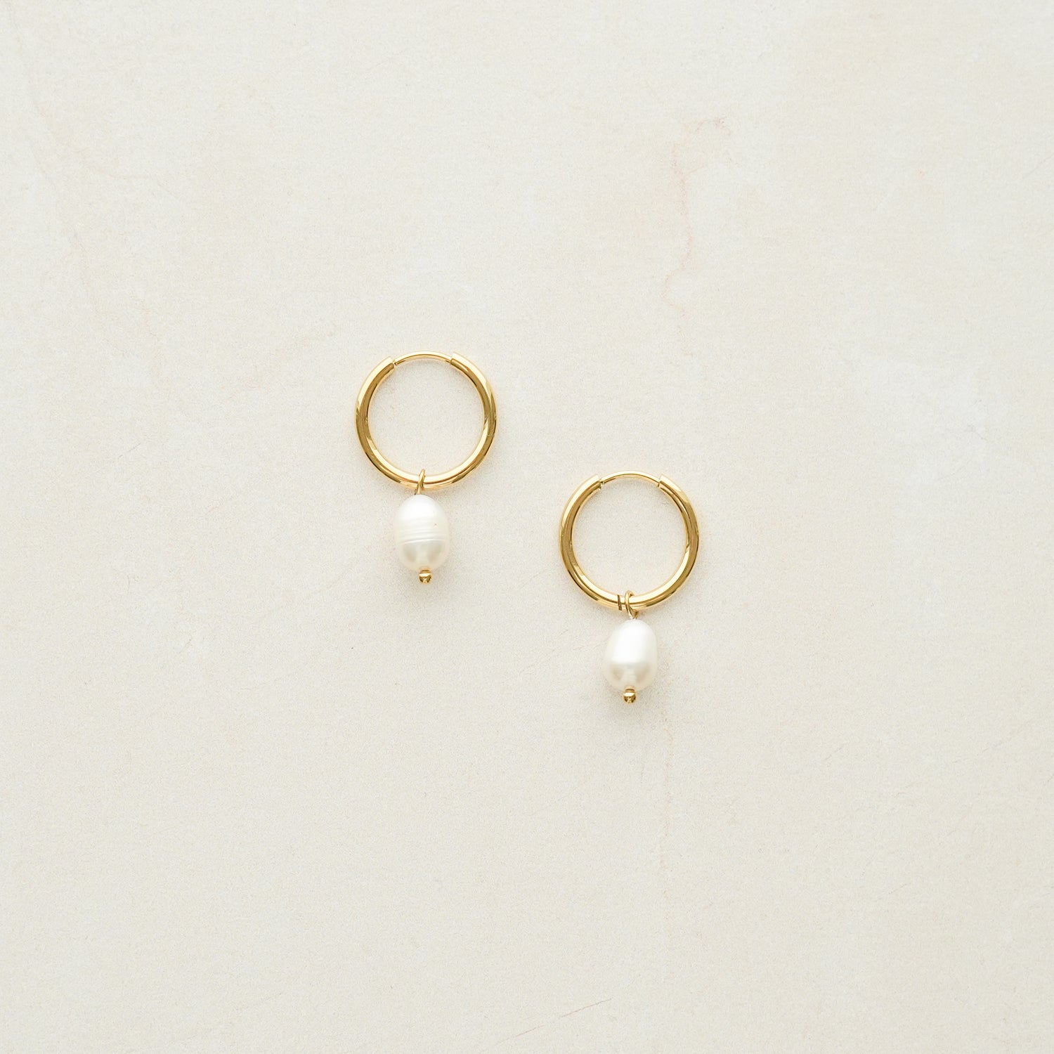 Pearl Hoops