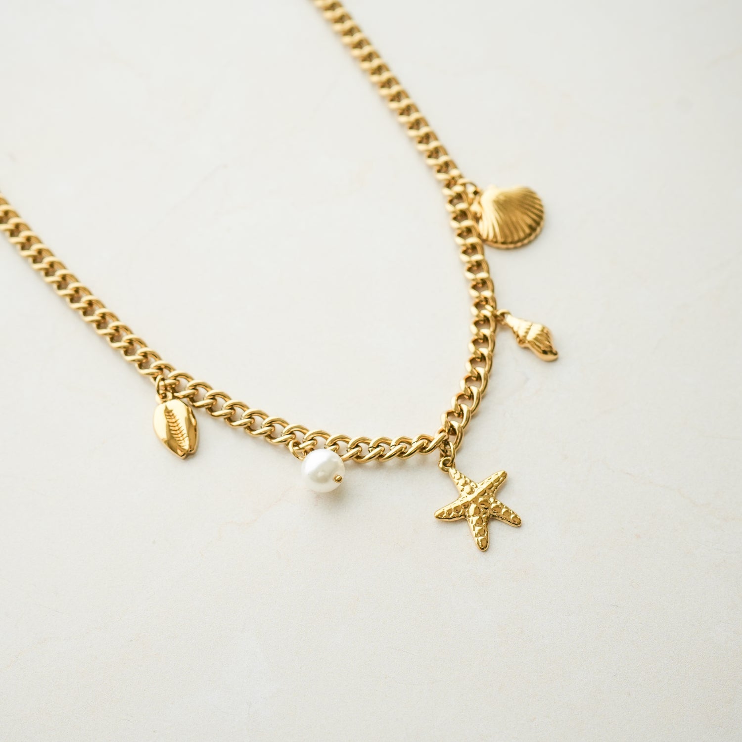 Caspia Charm Necklace