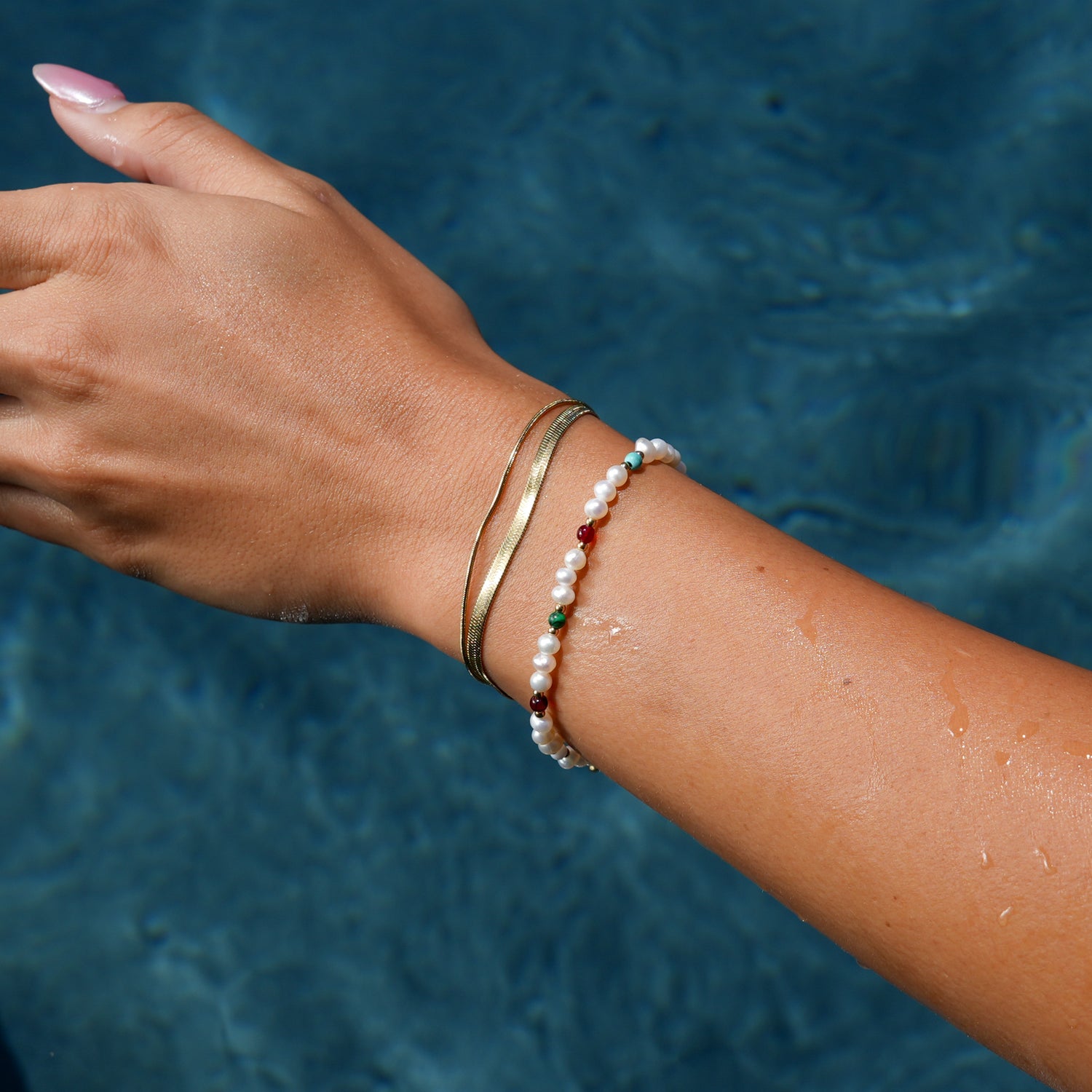 Capri Pearl Bracelet