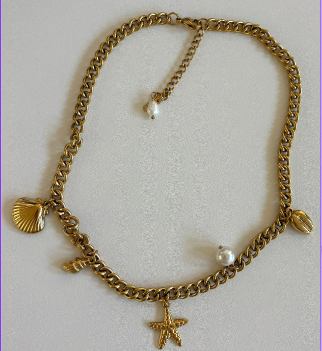 Caspia Charm Necklace