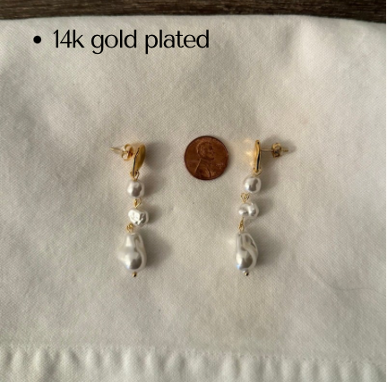 Pearl Drop Earrings