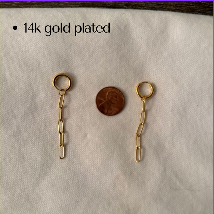 Paperclip Drop Huggies