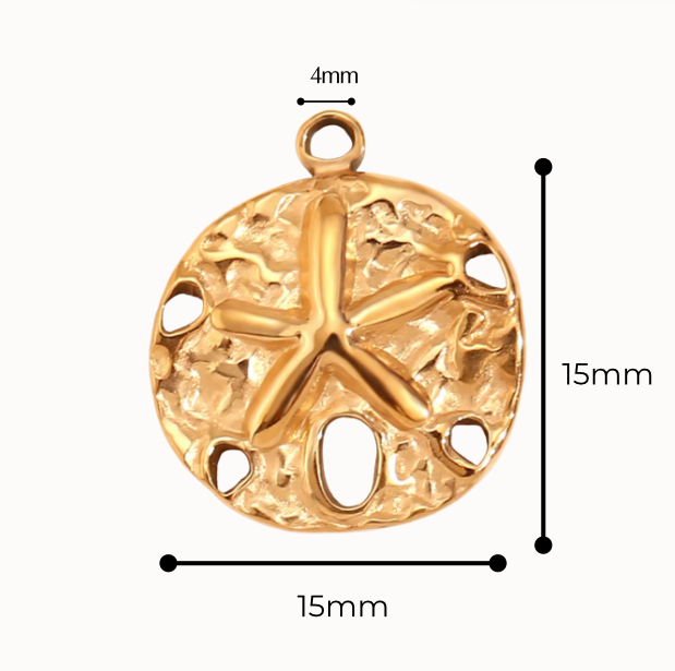 Sand Dollar Charm