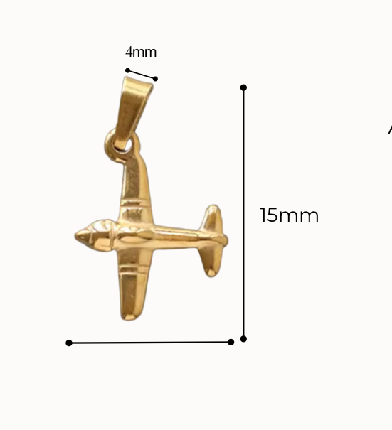 Airplane Charm