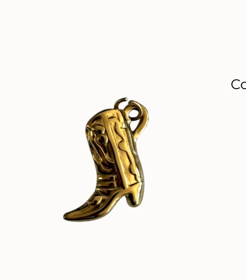 Cowboy Boot Charm