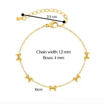 Mini Bow Bracelet