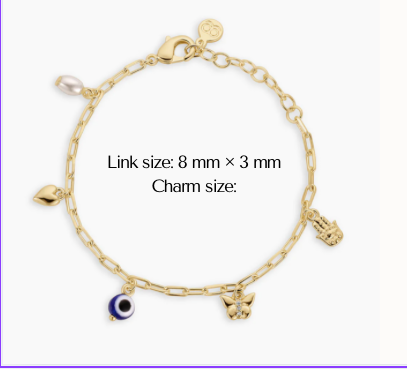 Mykonos Charm Bracelet